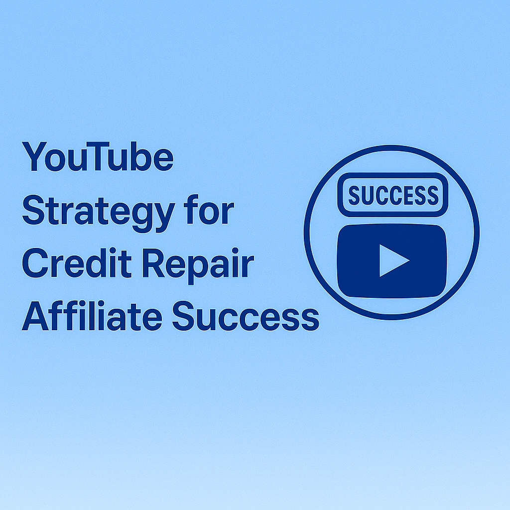 YouTube Strategy for Credit Repair Affiliates